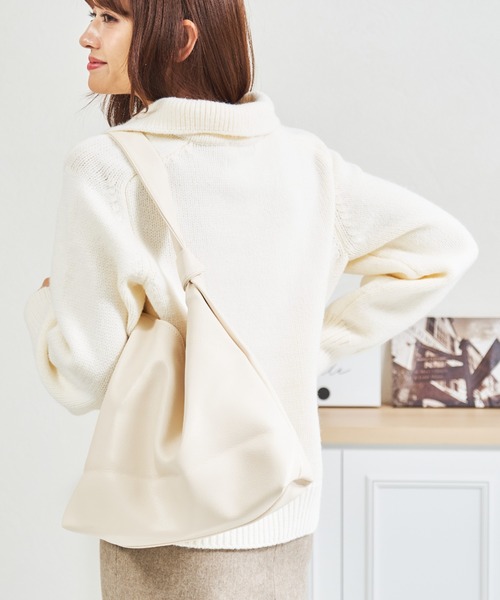 MISCH MASCH（ミッシュマッシュ）の「一部店舗限定 ワンハンドルトートバッグ（トートバッグ・レディース・ホワイト/ブラック・ﾌﾘ-）」の18枚目の写真