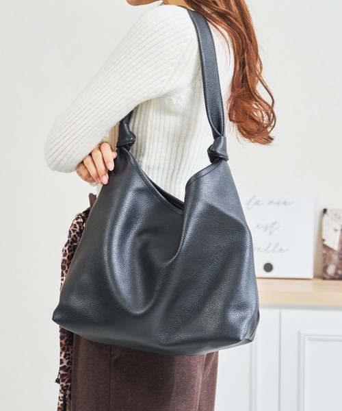 MISCH MASCH（ミッシュマッシュ）の「一部店舗限定 ワンハンドルトートバッグ（トートバッグ・レディース・ホワイト/ブラック・ﾌﾘ-）」の8枚目の写真