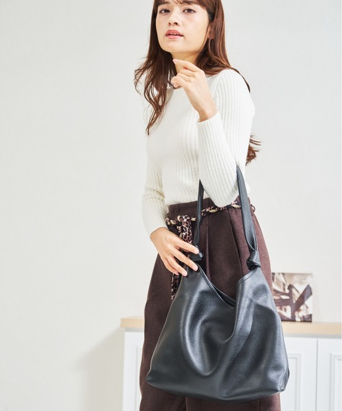 MISCH MASCH（ミッシュマッシュ）の「一部店舗限定 ワンハンドルトートバッグ（トートバッグ・レディース・ホワイト/ブラック・ﾌﾘ-）」の16枚目の写真