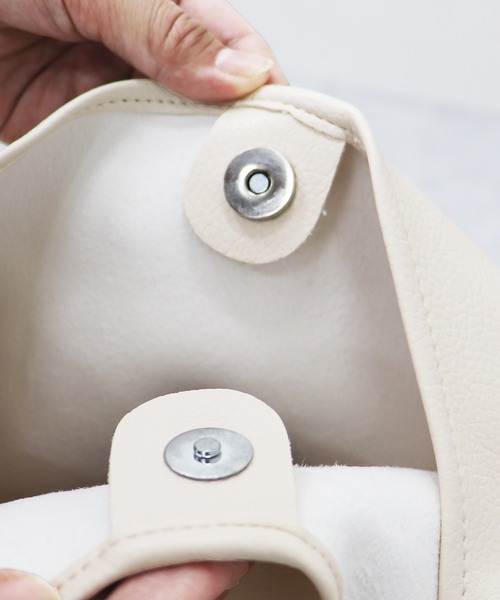 MISCH MASCH（ミッシュマッシュ）の「一部店舗限定 ワンハンドルトートバッグ（トートバッグ・レディース・ホワイト/ブラック・ﾌﾘ-）」の7枚目の写真