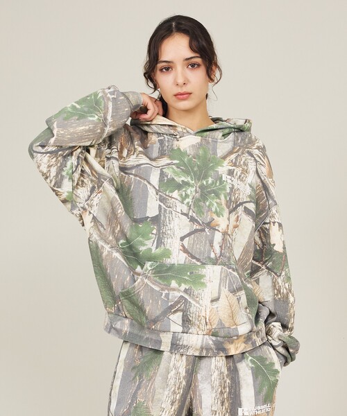 Russell Athletic(ラッセルアスレティック)の「【RUSSELL ATHLETIC / ラッセル アスレティック】RealTree NuBlend Hoodie / リアルツリー ニューブレンド フーディ(カモ柄・パーカー・ユニセックス)(パーカー・メンズ・その他1/その他2・M/L)」の8枚目の写真