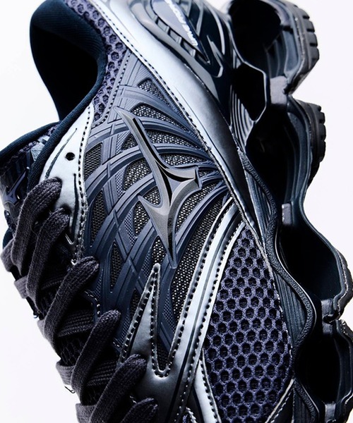 STUDIOUS（ステュディオス）の「【MIZUNO/ミズノ】WAVE PROPHECY LS（スニーカー・メンズ・ブラック/ホワイト・26.5/27.5/28）」の5枚目の写真