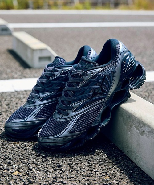 STUDIOUS（ステュディオス）の「【MIZUNO/ミズノ】WAVE PROPHECY LS（スニーカー・メンズ・ブラック/ホワイト・26.5/27.5/28）」の9枚目の写真