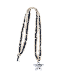 LOWOOL（ロウル）の「Denim big star（ネックレス）」