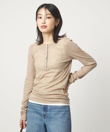 PROTAGONISTA（プロタゴニスタ）の「【別注】＜PROTAGONISTA＞ヘンリーネック ロングスリーブ Tシャツ（Tシャツ/カットソー）」