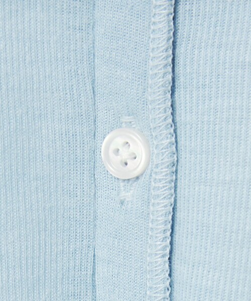 PROTAGONISTA（プロタゴニスタ）の「【別注】＜PROTAGONISTA＞ヘンリーネック ロングスリーブ Tシャツ（Tシャツ/カットソー・レディース・グレー/ライトブルー/ベージュ・FREE）」の6枚目の写真