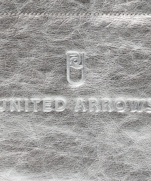 UNITED ARROWS（ユナイテッドアローズ）の「ペーパー ロゴ トートバッグ S（トートバッグ・レディース・シルバー/ブラック・FREE）」の10枚目の写真