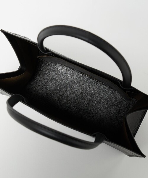 UNITED ARROWS（ユナイテッドアローズ）の「ペーパー ロゴ トートバッグ S（トートバッグ・レディース・シルバー/ブラック・FREE）」の14枚目の写真