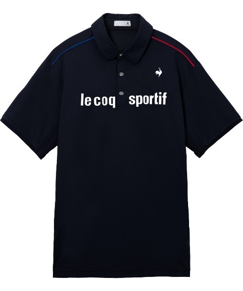 le coq sportif(ルコックスポルティフ)の「接触冷感ストレッチポロシャツ(ポロシャツ・メンズ・ブルー/レッド/ブラック/ネイビー・XL/M/L/XXL/S)」の11枚目の写真