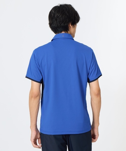 le coq sportif(ルコックスポルティフ)の「接触冷感ストレッチポロシャツ(ポロシャツ・メンズ・ブルー/レッド/ブラック/ネイビー・XL/M/L/XXL/S)」の13枚目の写真