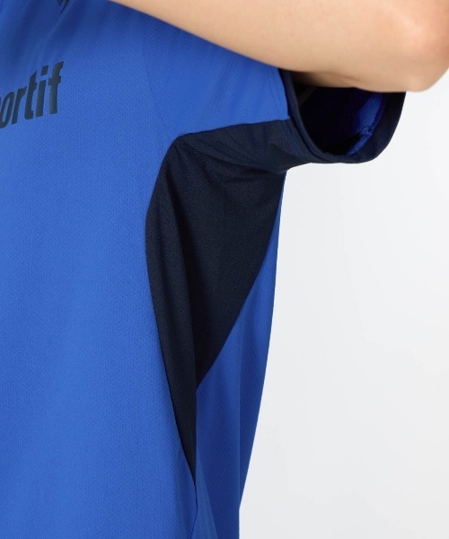 le coq sportif(ルコックスポルティフ)の「接触冷感ストレッチポロシャツ(ポロシャツ・メンズ・ブルー/レッド/ブラック/ネイビー・XL/M/L/XXL/S)」の19枚目の写真