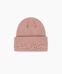 SINOON（シヌーン）の「Sinoon Logo Beanie (Pink)（ニットキャップ/ビーニー）」