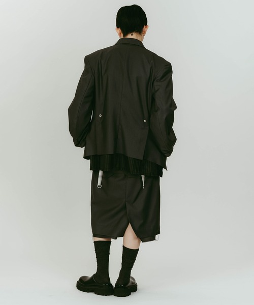 Knuth Marf(クヌースマーフ)の「【Knuth Marf】vintage tailored jacket(その他アウター・レディース・グレー/ブラック/ブラウン・FREE)」の7枚目の写真