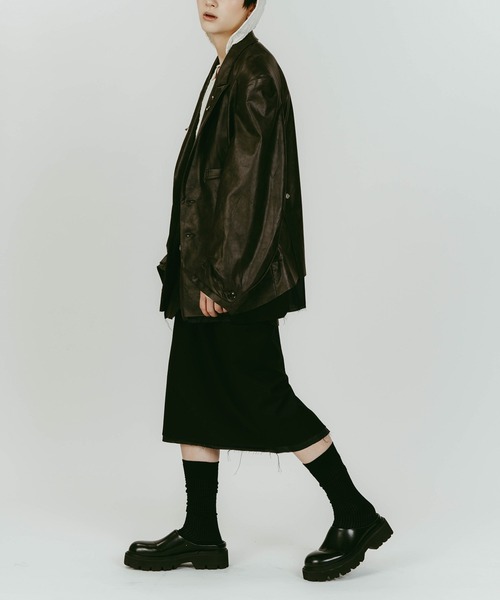 Knuth Marf(クヌースマーフ)の「【Knuth Marf】vintage tailored jacket(その他アウター・レディース・グレー/ブラック/ブラウン・FREE)」の16枚目の写真