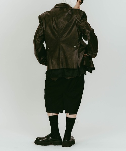 Knuth Marf(クヌースマーフ)の「【Knuth Marf】vintage tailored jacket(その他アウター・レディース・グレー/ブラック/ブラウン・FREE)」の17枚目の写真