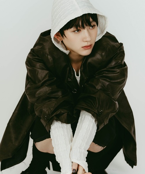 Knuth Marf(クヌースマーフ)の「【Knuth Marf】vintage tailored jacket(その他アウター・レディース・グレー/ブラック/ブラウン・FREE)」の19枚目の写真