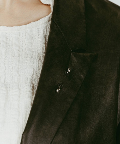 Knuth Marf(クヌースマーフ)の「【Knuth Marf】vintage tailored jacket(その他アウター・レディース・グレー/ブラック/ブラウン・FREE)」の22枚目の写真