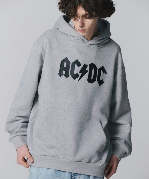 ACDC Logo Hoodie — серый (BRENT2323)