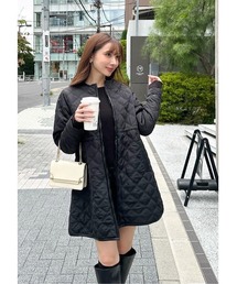 Multiway quilted coat