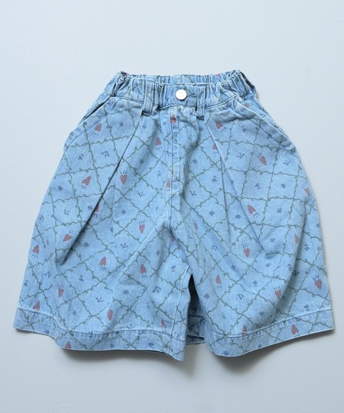 MARKEY'S(マーキーズ)の「デニムオーバーサイズタックキュロットパンツ(その他パンツ・キッズ・ネイビー/ライトブルー・S/M/L/LL)」の20枚目の写真