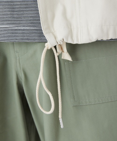 Snow Peak（スノーピーク）の「Snow Peak / TAKIBI Herringbone Collarless Jacket ヘリンボーンノーカラージャケット（ノーカラージャケット・メンズ・ホワイト/ブラック/アーミー・XL/L/M/S）」の13枚目の写真