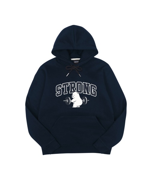 OKSTAR（オクスター）の「ストロングクマダリ特厚裏毛オーバーサイズフードパーカー（パーカー・レディース・ブラック/グレー/ライトグレー/ネイビー/ダークグリーン・SMALL/LARGE/MEDIUM/X-LARGE/2XL）」の5枚目の写真