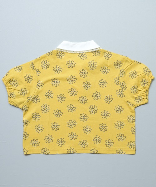 LSP WOW（エルエスピーワオ）の「【LSP WOW!】ポロ襟付き半袖Tee（Tシャツ/カットソー・キッズ・イエロー/パープル/ネイビー/ブラウン・130/120/110/100/95/90/80）」の14枚目の写真