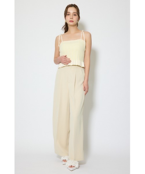 rienda(リエンダ)の「ペプラムキャミセットニットカーディガン 春服(ニット/セーター・レディース・ライトピンク/ブラック/イエロー・FREE)」の21枚目の写真