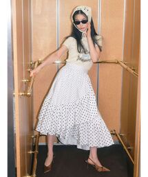 Now me. by NYLON JAPAN | アシメフリルスカート(スカート)