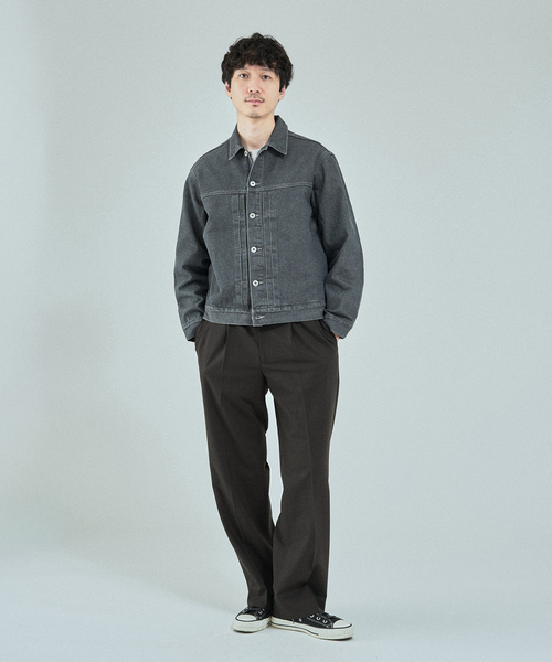 EDIFICE(エディフィス)の「2WAY トロピカル 1プリーツ パンツ(スラックス・メンズ・ベージュ/ブラウン・SMALL/MEDIUM/LARGE)」の3枚目の写真