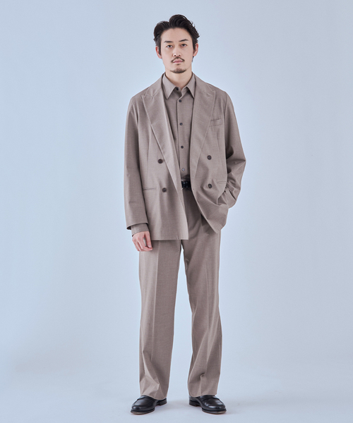 EDIFICE(エディフィス)の「2WAY トロピカル 1プリーツ パンツ(スラックス・メンズ・ベージュ/ブラウン・SMALL/MEDIUM/LARGE)」の8枚目の写真