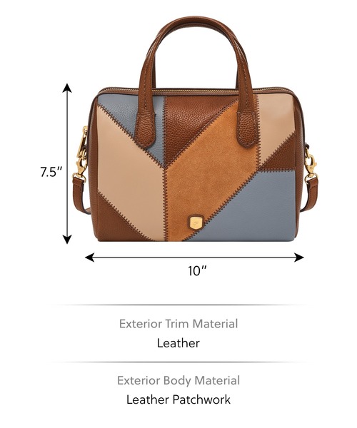 FOSSIL(フォッシル)の「フォッシル サッチェルバッグ レディース レザー マルチ スマホ収納可 ZB11205186(ハンドバッグ・レディース・マルチ・FREE)」の6枚目の写真