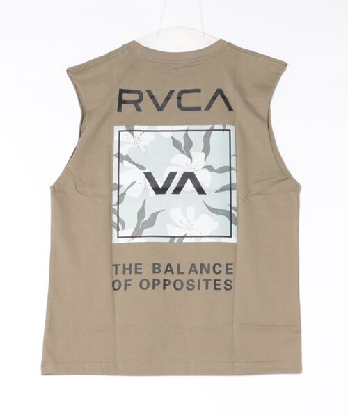RVCA(ルーカ)の「RVCA/ルーカ メンズ タンクトップ PARADICE TT BG041351(タンクトップ・メンズ・カーキオリーブ/ブラック/ホワイト・S/L/M)」の16枚目の写真