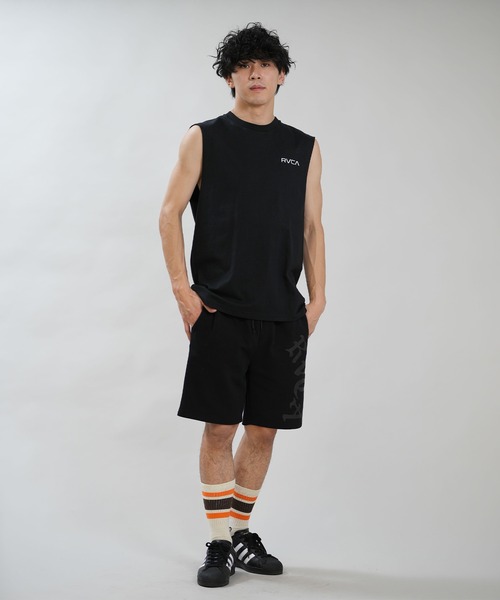 RVCA(ルーカ)の「RVCA/ルーカ メンズ タンクトップ PARADICE TT BG041351(タンクトップ・メンズ・カーキオリーブ/ブラック/ホワイト・S/L/M)」の10枚目の写真