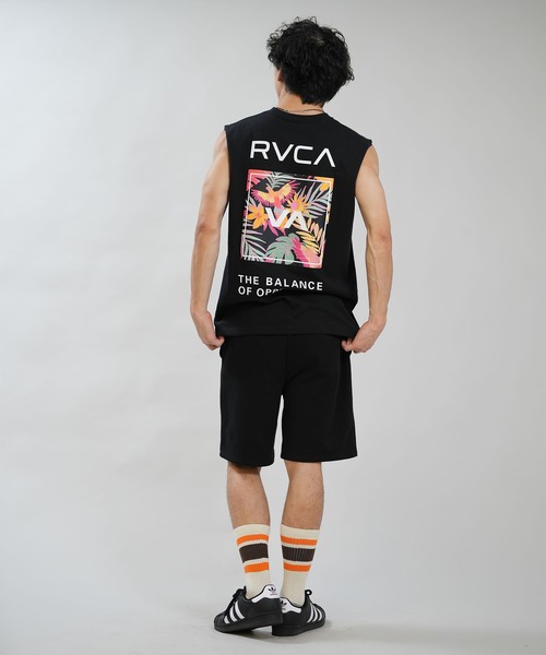 RVCA(ルーカ)の「RVCA/ルーカ メンズ タンクトップ PARADICE TT BG041351(タンクトップ・メンズ・カーキオリーブ/ブラック/ホワイト・S/L/M)」の11枚目の写真