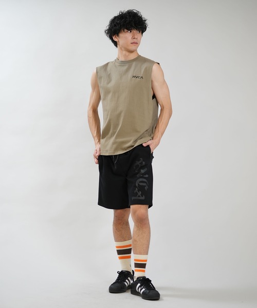 RVCA(ルーカ)の「RVCA/ルーカ メンズ タンクトップ PARADICE TT BG041351(タンクトップ・メンズ・カーキオリーブ/ブラック/ホワイト・S/L/M)」の14枚目の写真