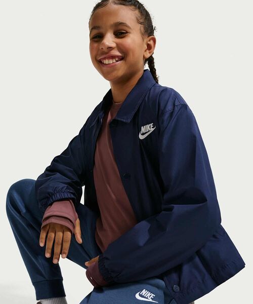 NIKE(ナイキ)の「ナイキ スポーツウェア クラブ フリース ジュニアジョガー / Nike Sportswear Club Fleece Big Kids' Joggers FD3008-461 Mystic Navy(スウェットパンツ・キッズ・ブルー系その他・130/140/150/160)」の4枚目の写真