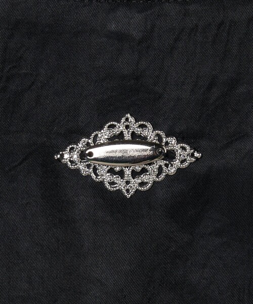 tanakadaisuke（タナカダイスケ）の「【tanakadaisuke/タナカダイスケ】garter collar peaked lapel jacket/ギャザーカラーピークドラペルジャケット（その他アウター・レディース・ブラック/ブラウン・FREE）」の20枚目の写真