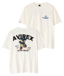 《WEB&DEPOT限定》USS FORT SNELLING T-SHIRT / フォートスネリング ティーシャツ / AVIREX / アヴィレックス