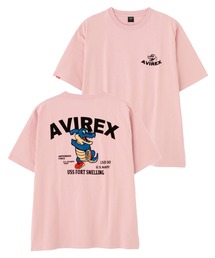 《WEB&DEPOT限定》USS FORT SNELLING T-SHIRT / フォートスネリング ティーシャツ / AVIREX / アヴィレックス