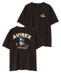 Disney Collection》EMBROIDERY T-SHIRT / MICKEY MOUSE / AVIREX