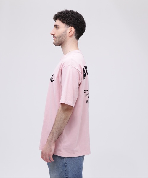 AVIREX(アヴィレックス)の「《WEB&DEPOT限定》USS FORT SNELLING T-SHIRT / フォートスネリング ティーシャツ / AVIREX / アヴィレックス(Tシャツ/カットソー・メンズ・ホワイト/ピンク/オリーブ/サックスブルー/ブラック・XX-LARGE/X-LARGE/LARGE/MEDIUM)」の8枚目の写真