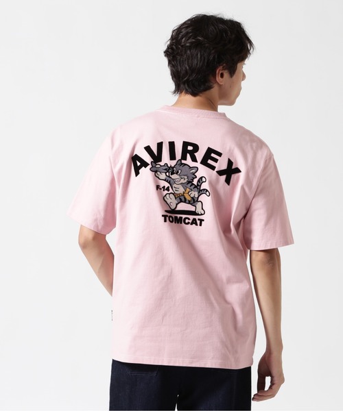 AVIREX(アヴィレックス)の「《WEB&DEPOT限定》TOMCAT T-SHIRT / トムキャット ティーシャツ / AVIREX / アヴィレックス(Tシャツ/カットソー・メンズ・ホワイト/ネイビー/ピンク/ブラック・LARGE/MEDIUM/XX-LARGE/X-LARGE)」の19枚目の写真