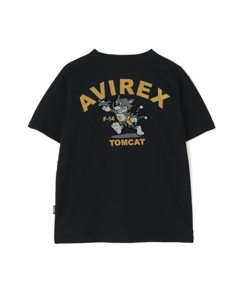 AVIREX(アヴィレックス)の「《WEB&DEPOT限定》TOMCAT T-SHIRT / トムキャット ティーシャツ / AVIREX / アヴィレックス(Tシャツ/カットソー・メンズ・ホワイト/ネイビー/ピンク/ブラック・LARGE/MEDIUM/XX-LARGE/X-LARGE)」の17枚目の写真