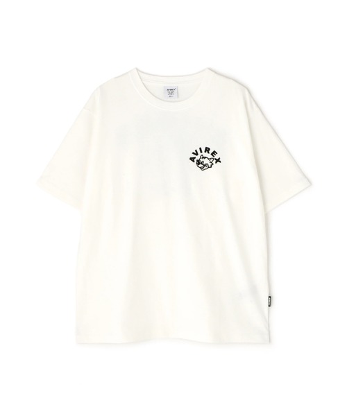 AVIREX(アヴィレックス)の「《WEB&DEPOT限定》TOMCAT T-SHIRT / トムキャット ティーシャツ / AVIREX / アヴィレックス(Tシャツ/カットソー・メンズ・ホワイト/ネイビー/ピンク/ブラック・LARGE/MEDIUM/XX-LARGE/X-LARGE)」の9枚目の写真