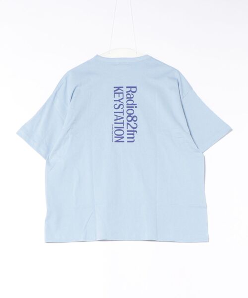 GENERATOR(ジェネレーター)の「ジェネレーター Radio Tシャツ(Tシャツ/カットソー・レディース・サックスブルー/チャコールグレー/ベージュ系その他・F)」の4枚目の写真