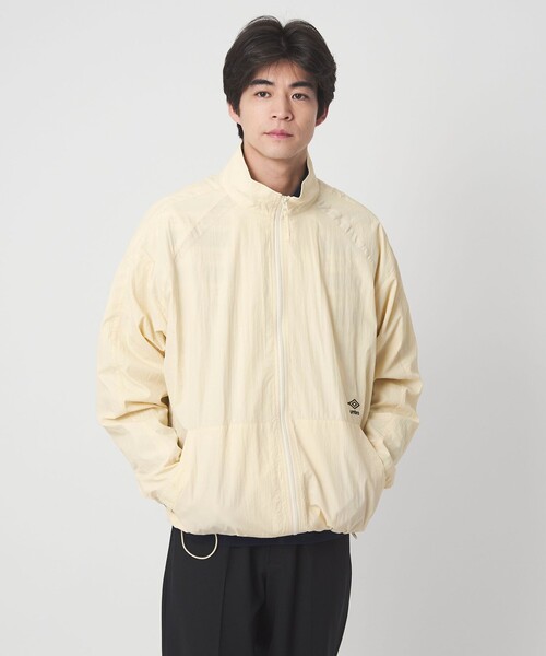 green label relaxing（グリーンレーベルリラクシング）の「【別注】＜UMBRO＞スタンド ジャケット ブルゾン（その他アウター・メンズ・ブラック/ナチュラル・L/M）」の10枚目の写真