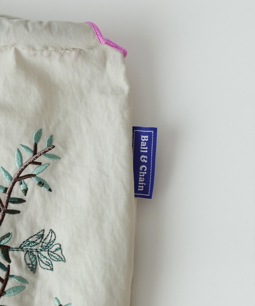 SUPER HAKKA(スーパーハッカ)の「SUPER HAKKA×Ball&Chain シルエットツリー刺繍トートバッグ(M)(トートバッグ・レディース・ブルー/ライトグレー・FREE)」の6枚目の写真