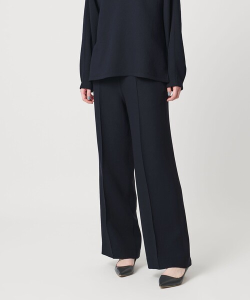 UNITED ARROWS & SONS by DAISUKE OBANA(ユナイテッドアローズアンドサンズバイダイスケオバナ)の「<D.O UNITED ARROWS BY DAISUKE OBANA for WOMEN>Ⅰ CR WIDE PANTS 26SS/パンツ(その他パンツ・レディース・ブラック/ネイビー/ダークグレー/ダークブラウン・M/S)」の5枚目の写真