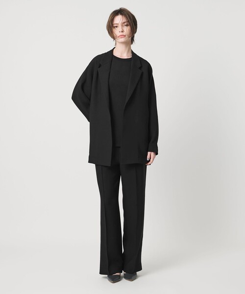 UNITED ARROWS & SONS by DAISUKE OBANA(ユナイテッドアローズアンドサンズバイダイスケオバナ)の「<D.O UNITED ARROWS BY DAISUKE OBANA for WOMEN>Ⅰ CR WIDE PANTS 26SS/パンツ(その他パンツ・レディース・ブラック/ネイビー/ダークグレー/ダークブラウン・M/S)」の8枚目の写真